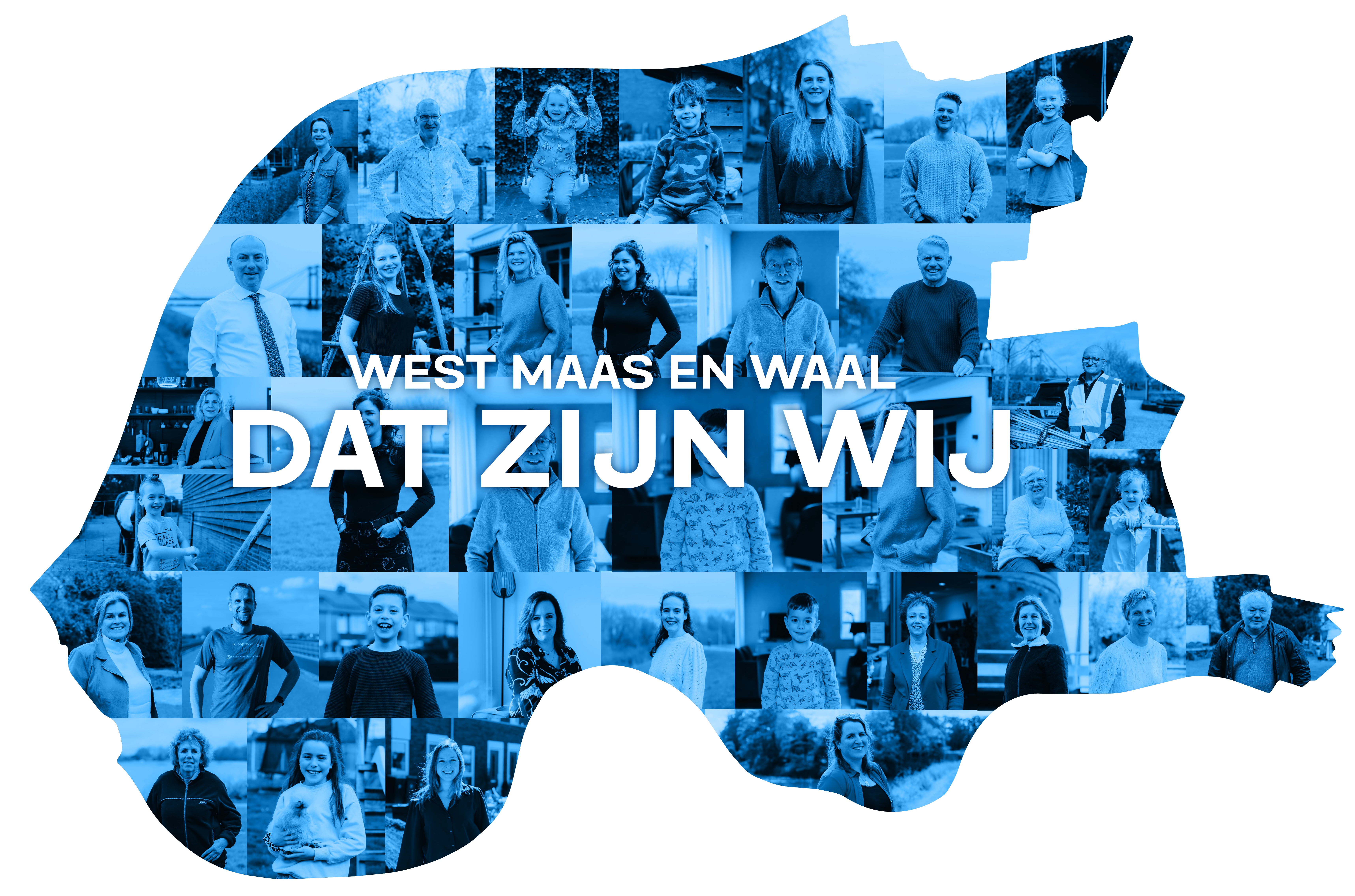 Beeldmerk West Maas en Waal dat zijn wij